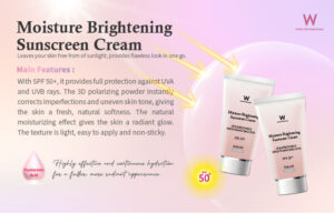 Read more about the article Moisture Brightening Sunscreen Cream SPF 50+