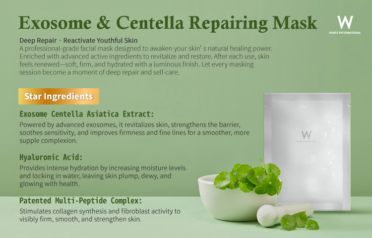 Exosome and Centella Repairing Mask